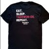 Eat, Sleep, Taekwon-Do - Pink T-Shirt Photo 1